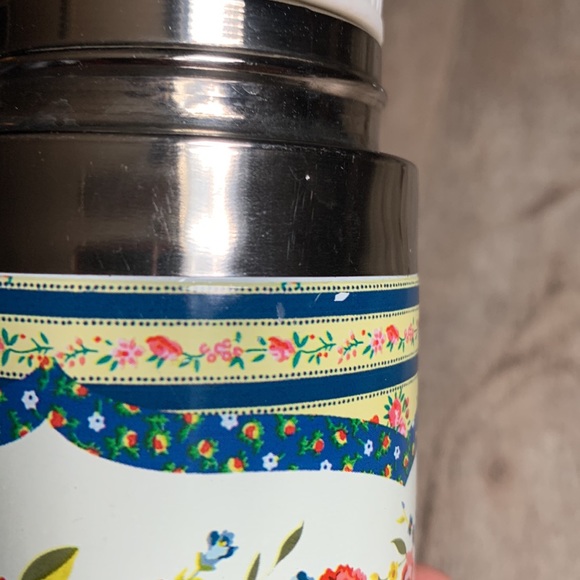Floral thermos with cup - Picture 4 of 9